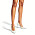 Skor med v-ringad öppning ger längre ben.