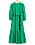 grön lång klänning med midjeskärp och knappar fram från &amp; Other Stories
