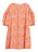 orange och rosa klänning från rodebjer