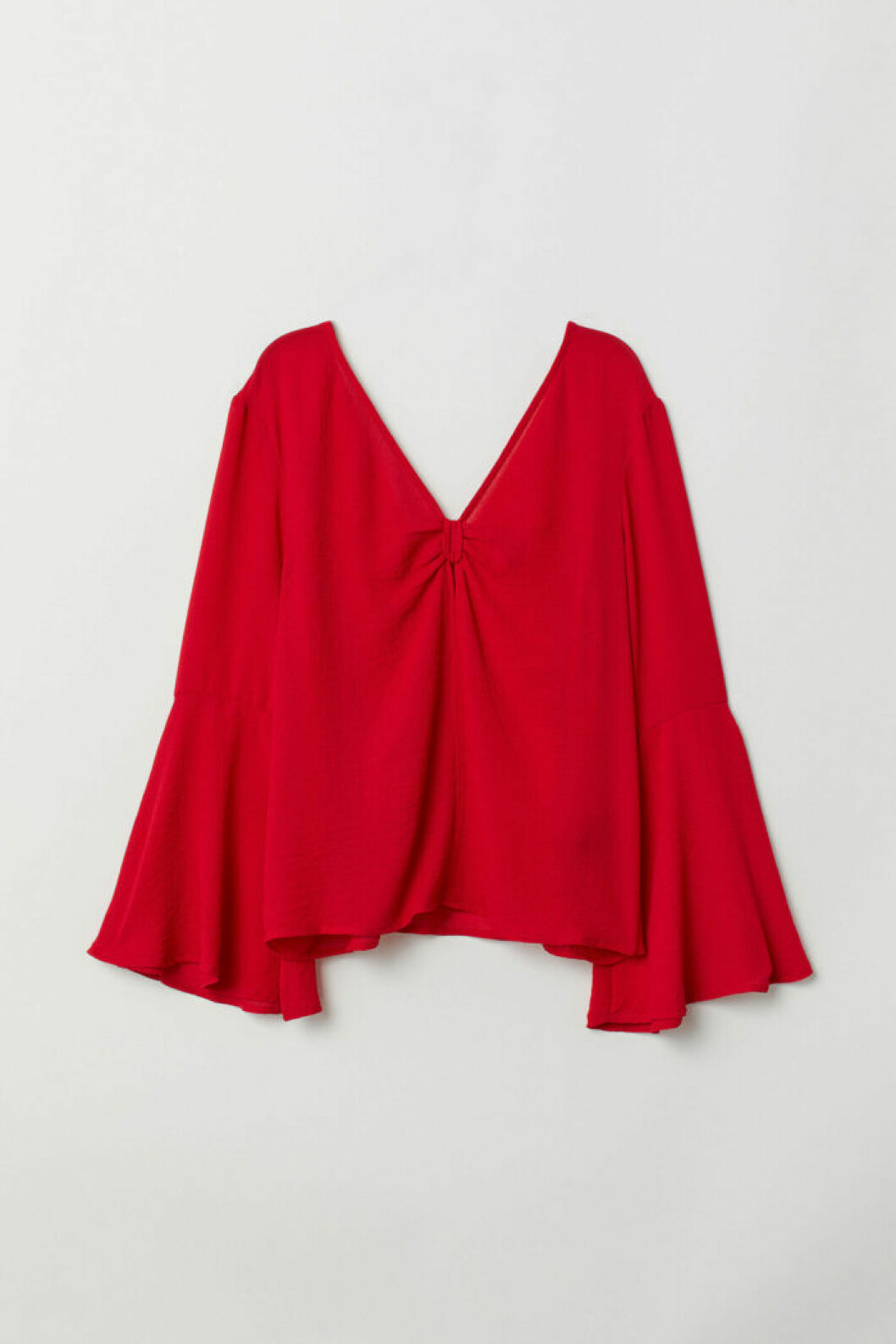 Klarröd blus från H&M