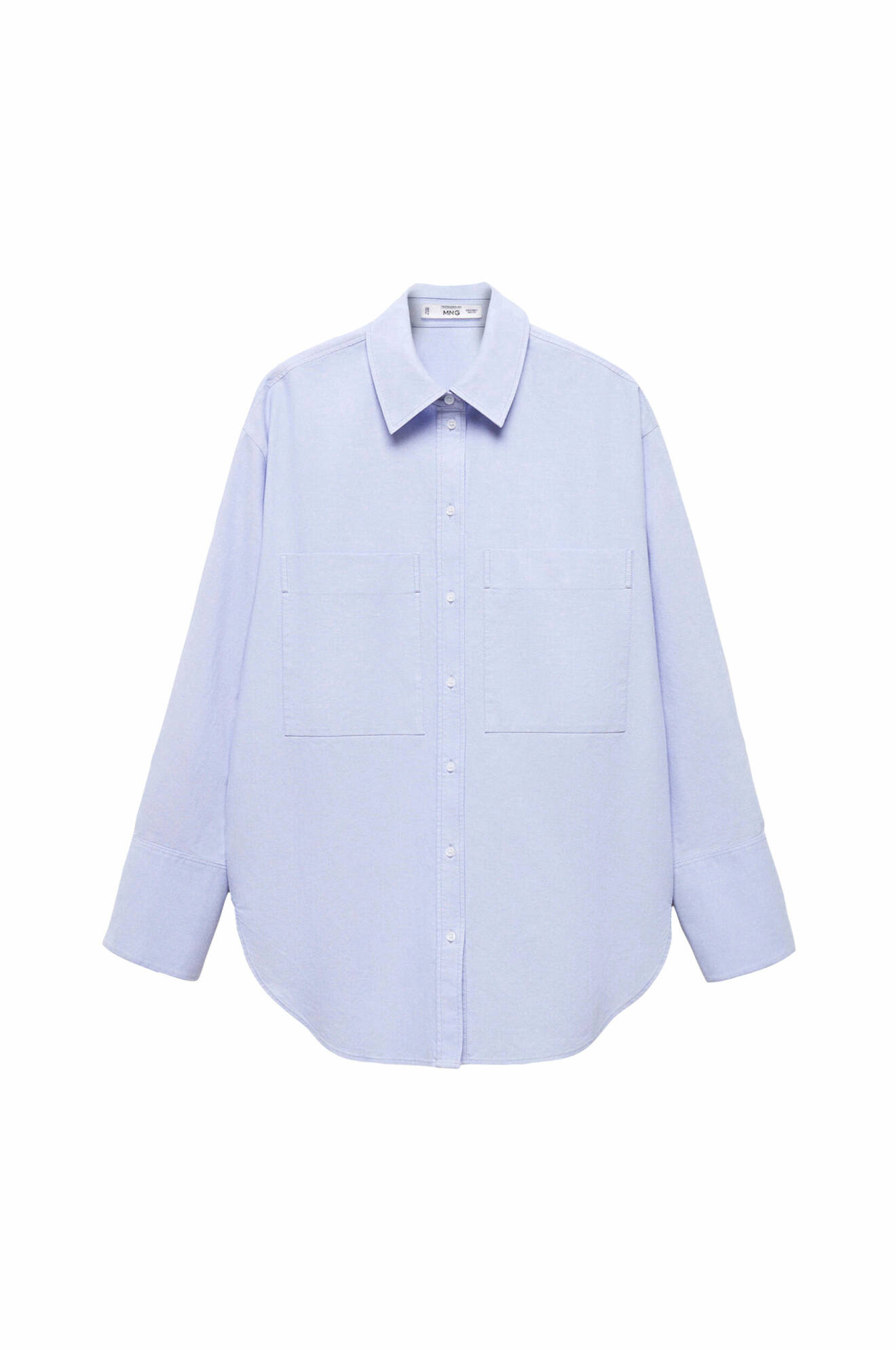Klassisk ljusblå skjorta från Mango hos Ellos.