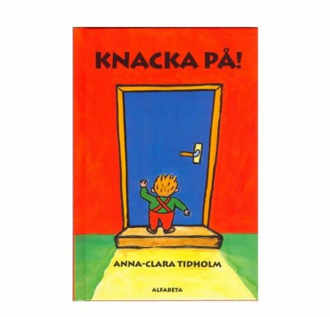 Omslag Knacka på. Omslag Knacka på.