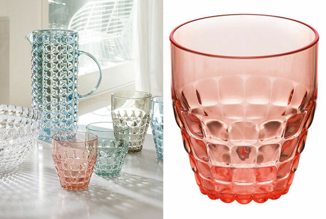 Tonat glas i korall