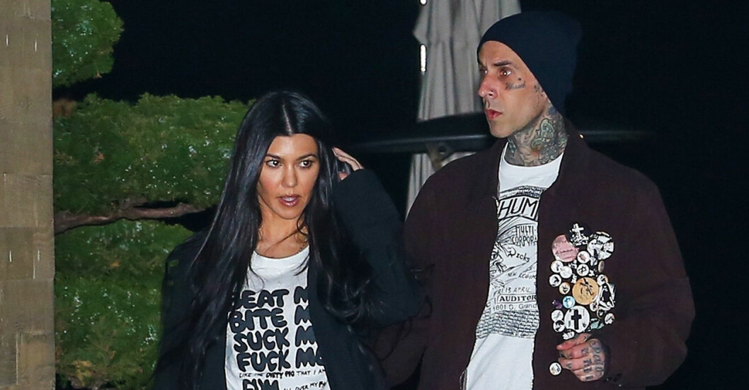 Kourtney Kardashian och Travis Barker har varit ett par i snart ett halvår!