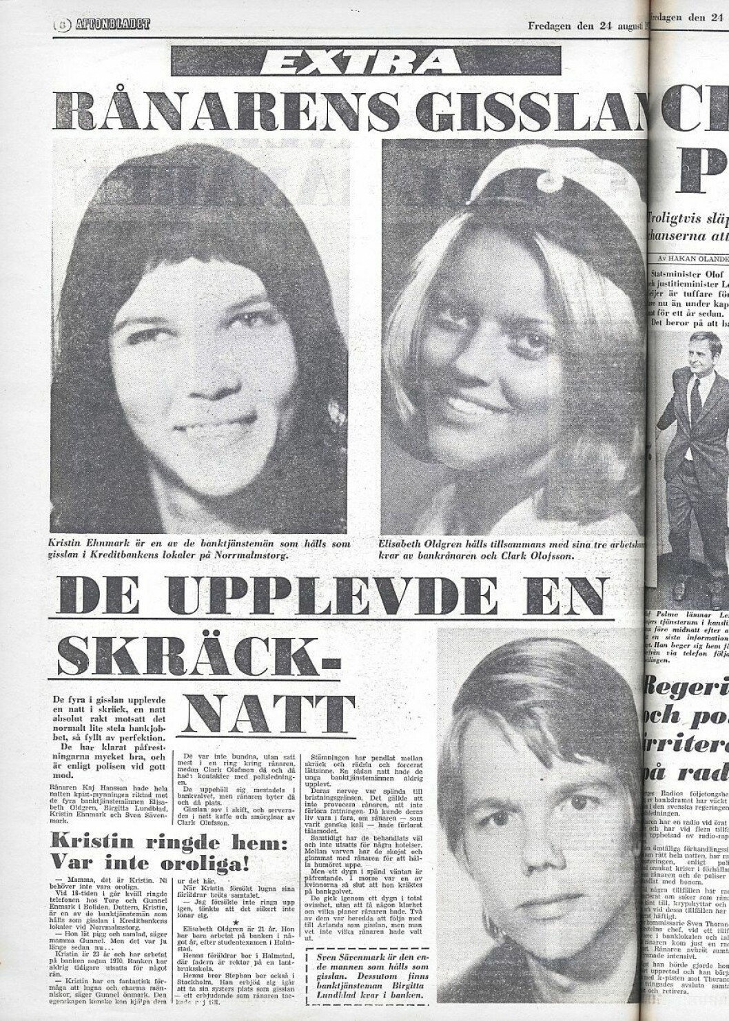 Aftonbladet, 1973.
