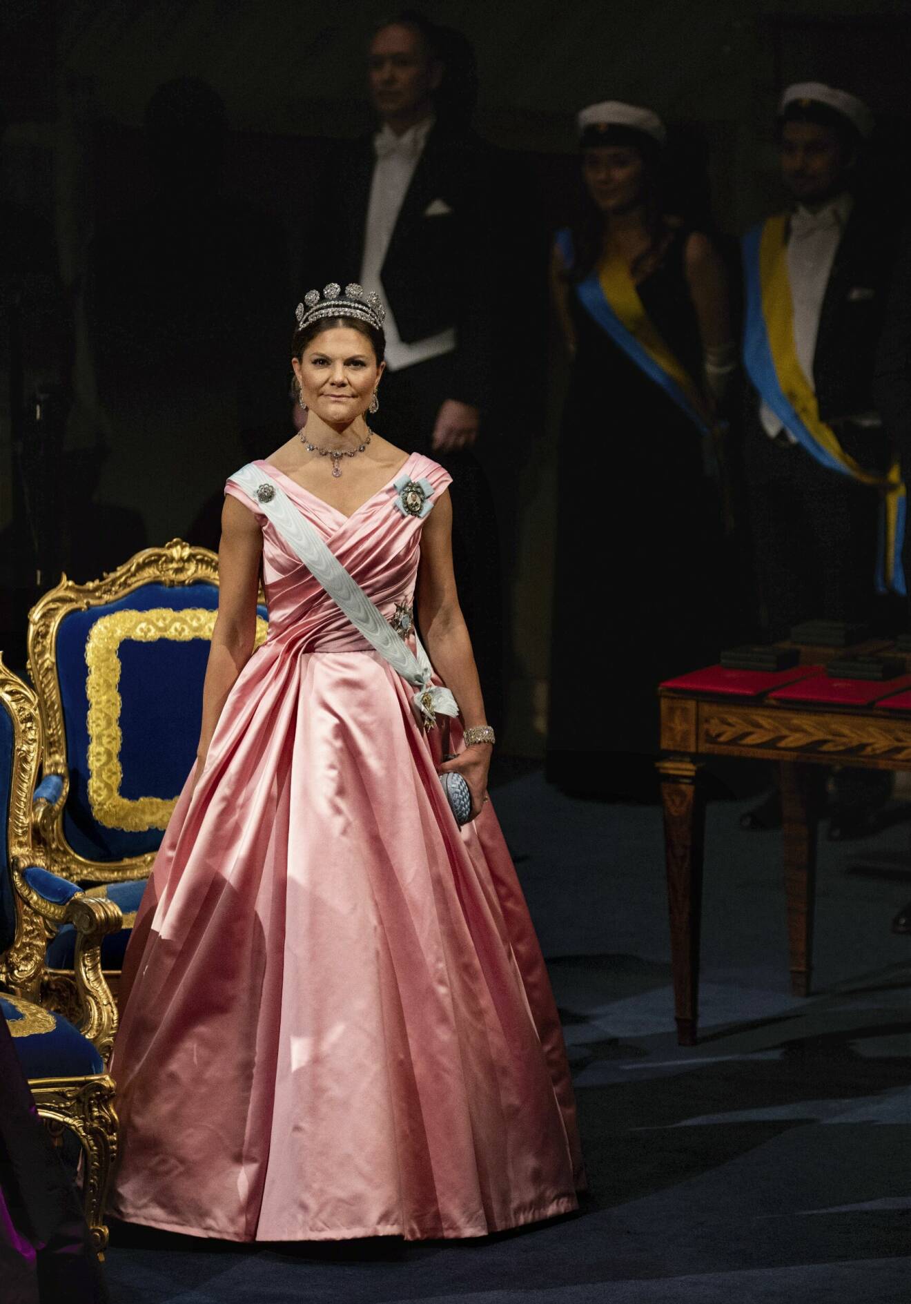 Kronprinsessan Victoria Nobel klänning