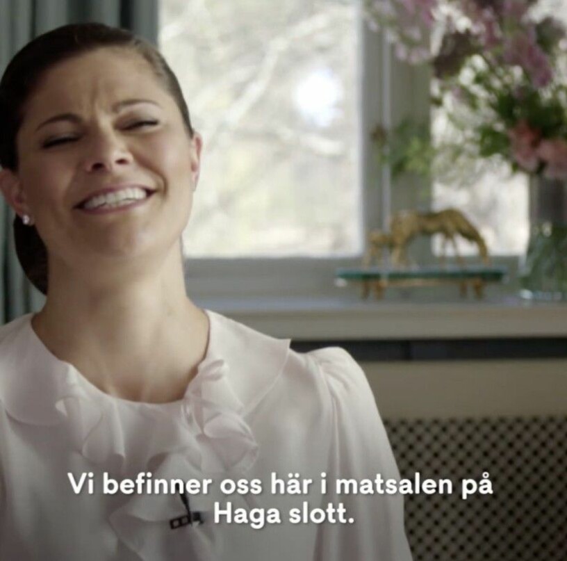 Victorias härliga skratt!