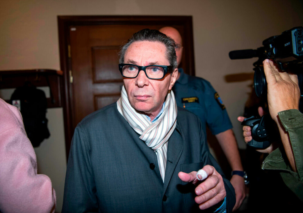 Jean Claude Arnault dömdes för två våldtäkter till två och ett halvt års fängelse. Foto: TT Kulturprofilen Jean Claude Arnault