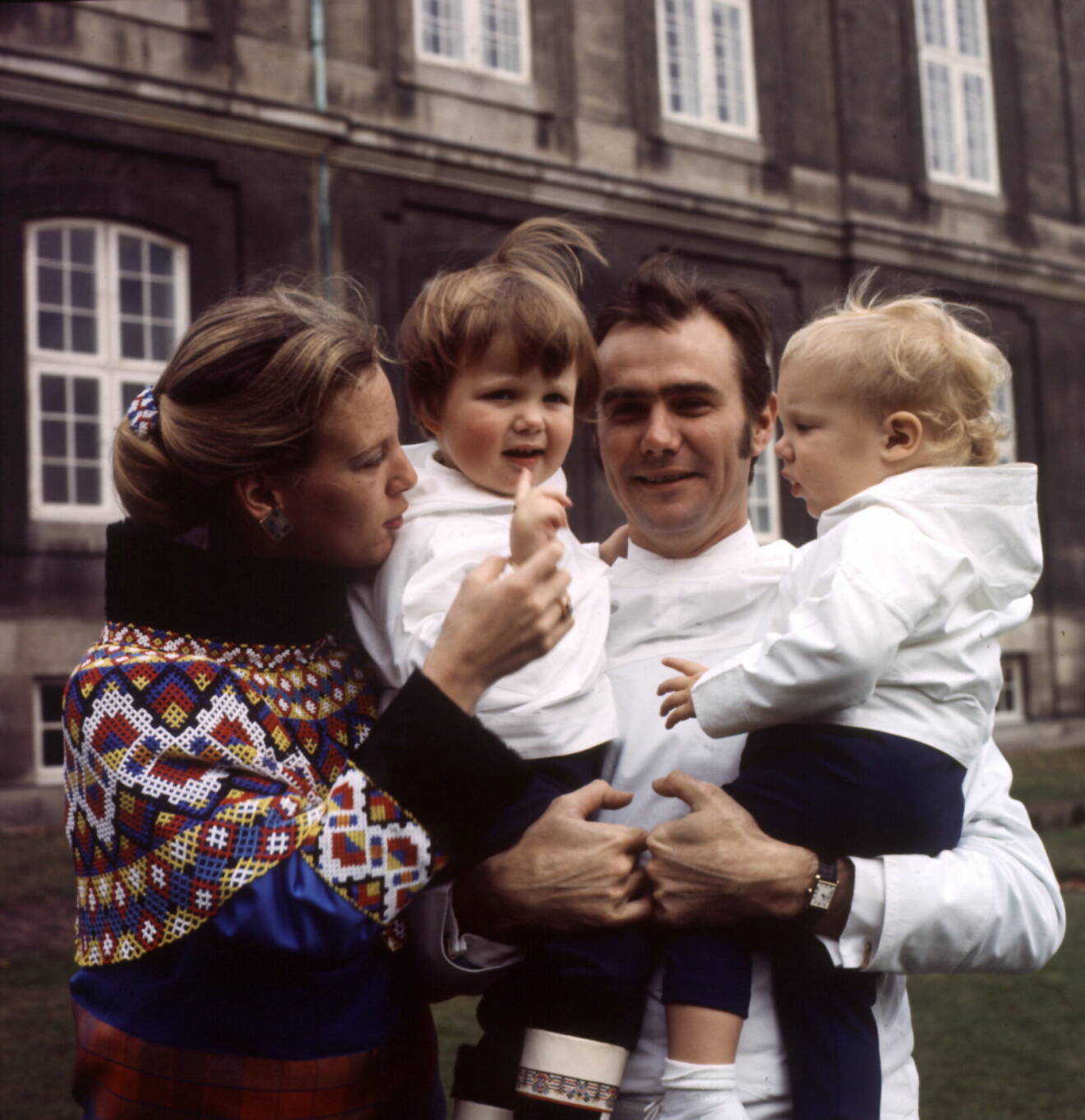 Kungafamiljen Danmark 1970.