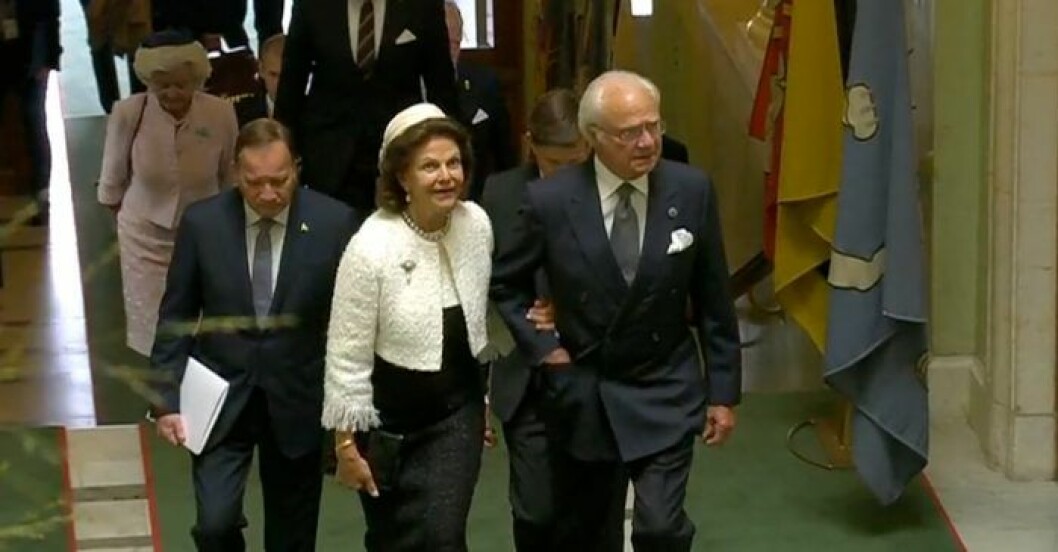 Riksmötet 2020 kungaparet