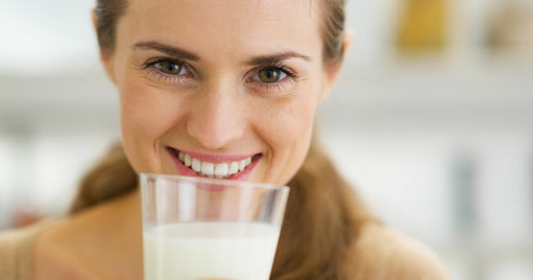 <em>Foto: Shutterstock </em> kvinna-som-dricker-mjolk