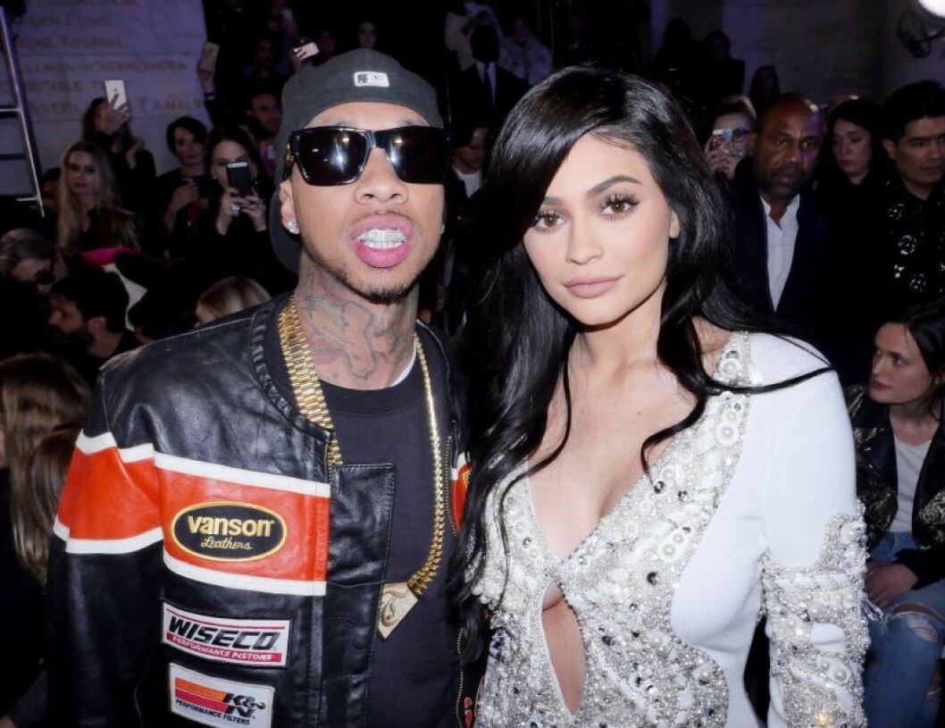 Kylie Jenner och Tyga är uppklädda