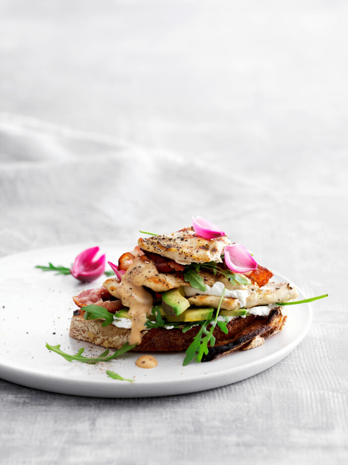 Snabbmat när den är som bäst! Kycklingtoast