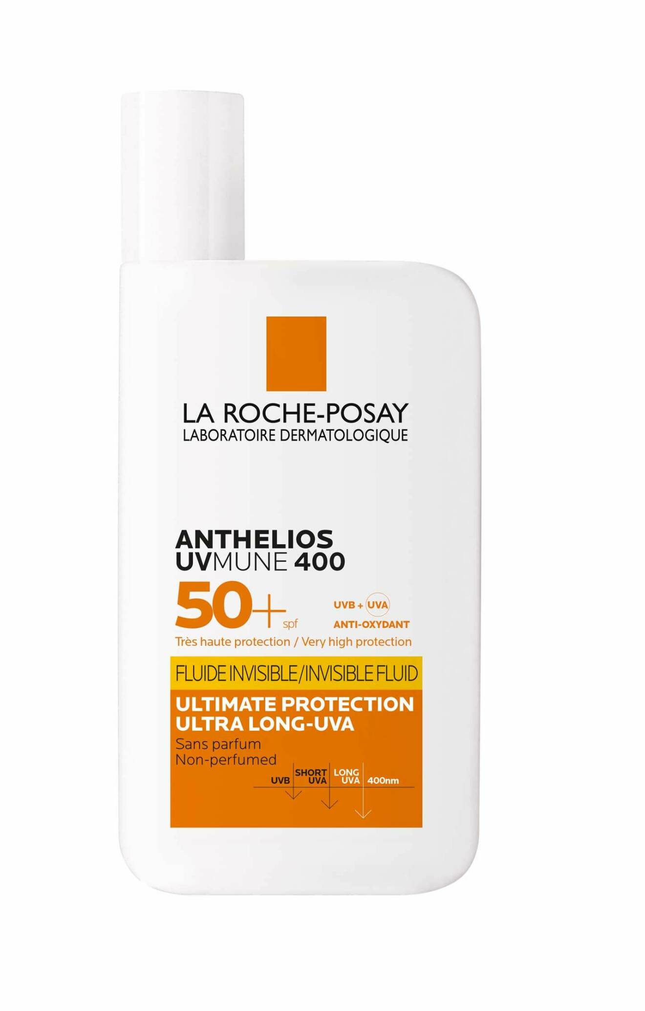 La Roche-Posays Anthelios SPF 50+.