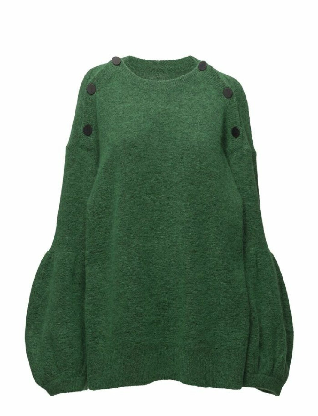 Mörkgrön stickad tröja från Malene Birger