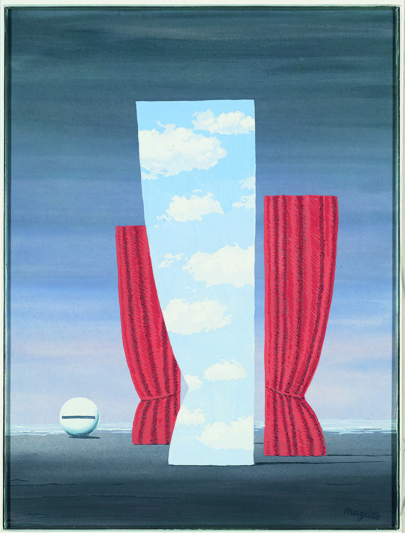 René Magrittes tavla La Joconde från 1964