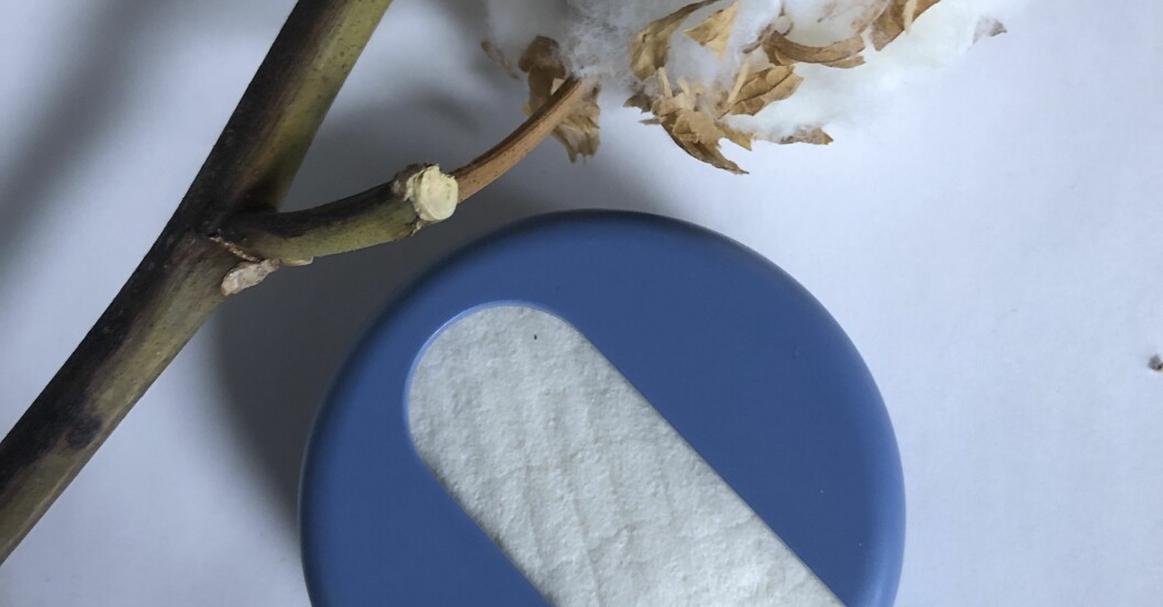Smart liten behållare i hållbart framtagen plast får du till dina LastRound-rondeller.