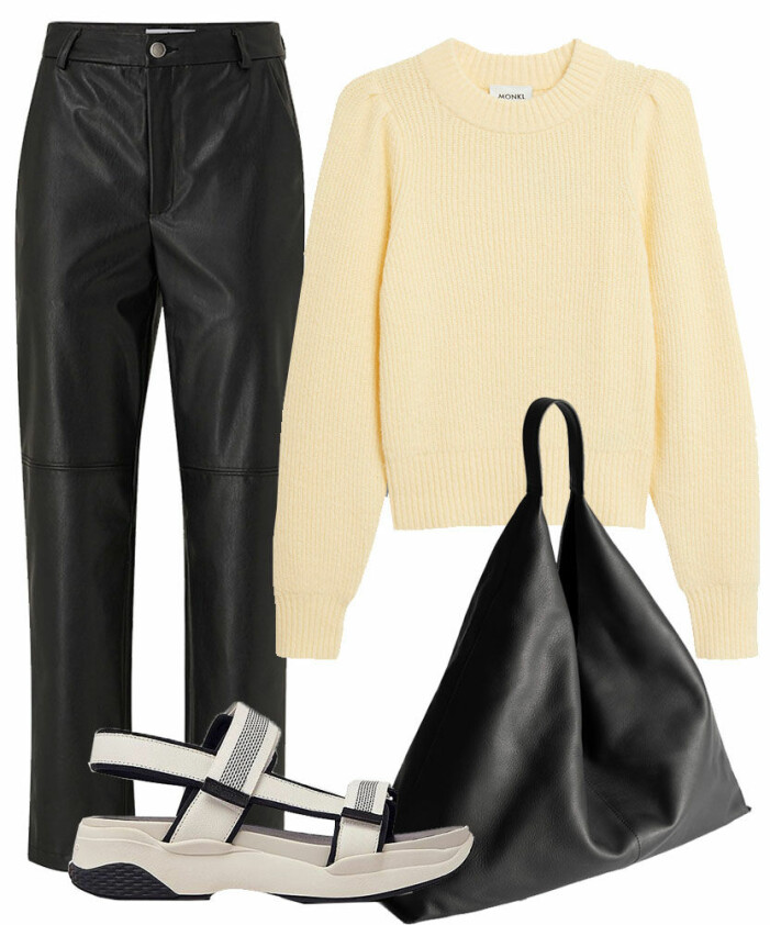 leggings i skinnimitation