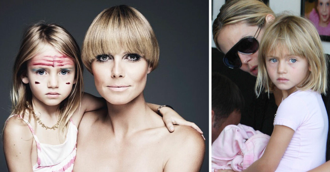 Mamma Heidi Klum är minst sagt stolt över dottern Lenis första modemagasins-omslag!