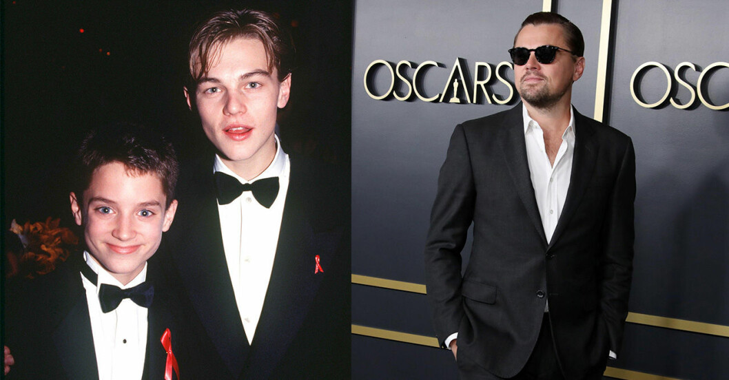 Visst kunde man ana redan då att de var två av framtidens största filmstjärnor? Leonardo DiCaprio