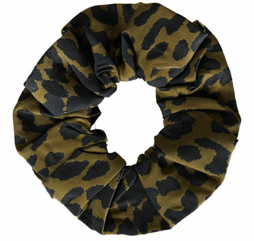 leopardmönstrad schrunicie