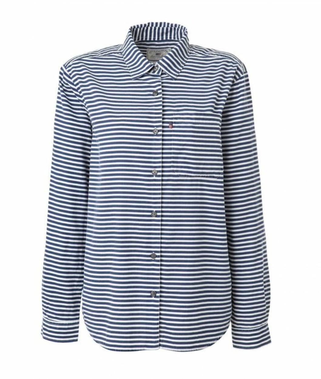 <a href="http://www.lexingtoncompany.com/sv/women/tunics_and_shirts/lynn-stripe-shirt" target="_blank">Skjorta</a>, 1 495 kr, Lexington. bla-vit-randig-skjorta-lexington