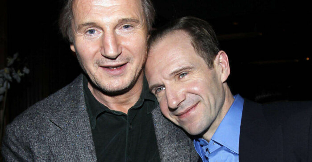 Liam Neeson och Ralph Fiennes