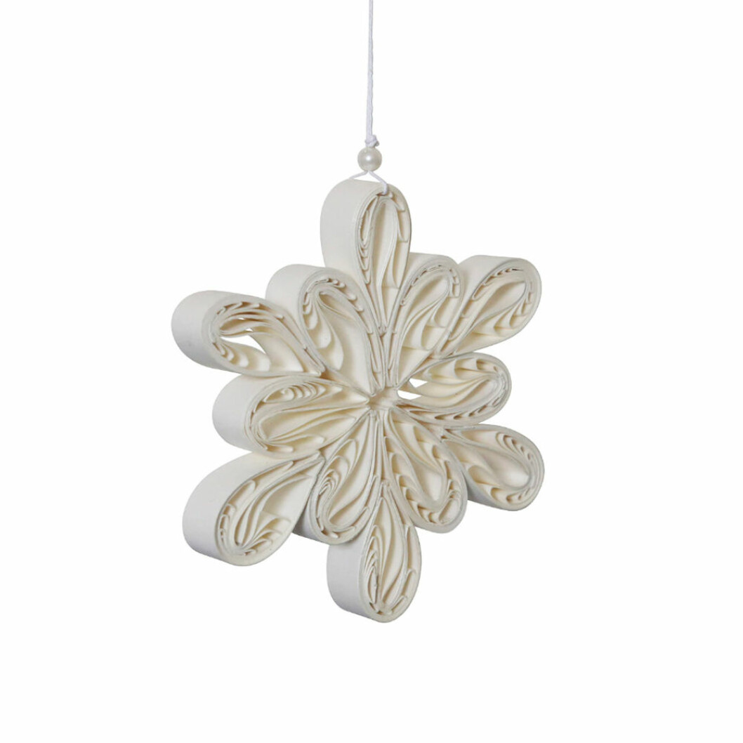 Light flake juldekoration från dbkd