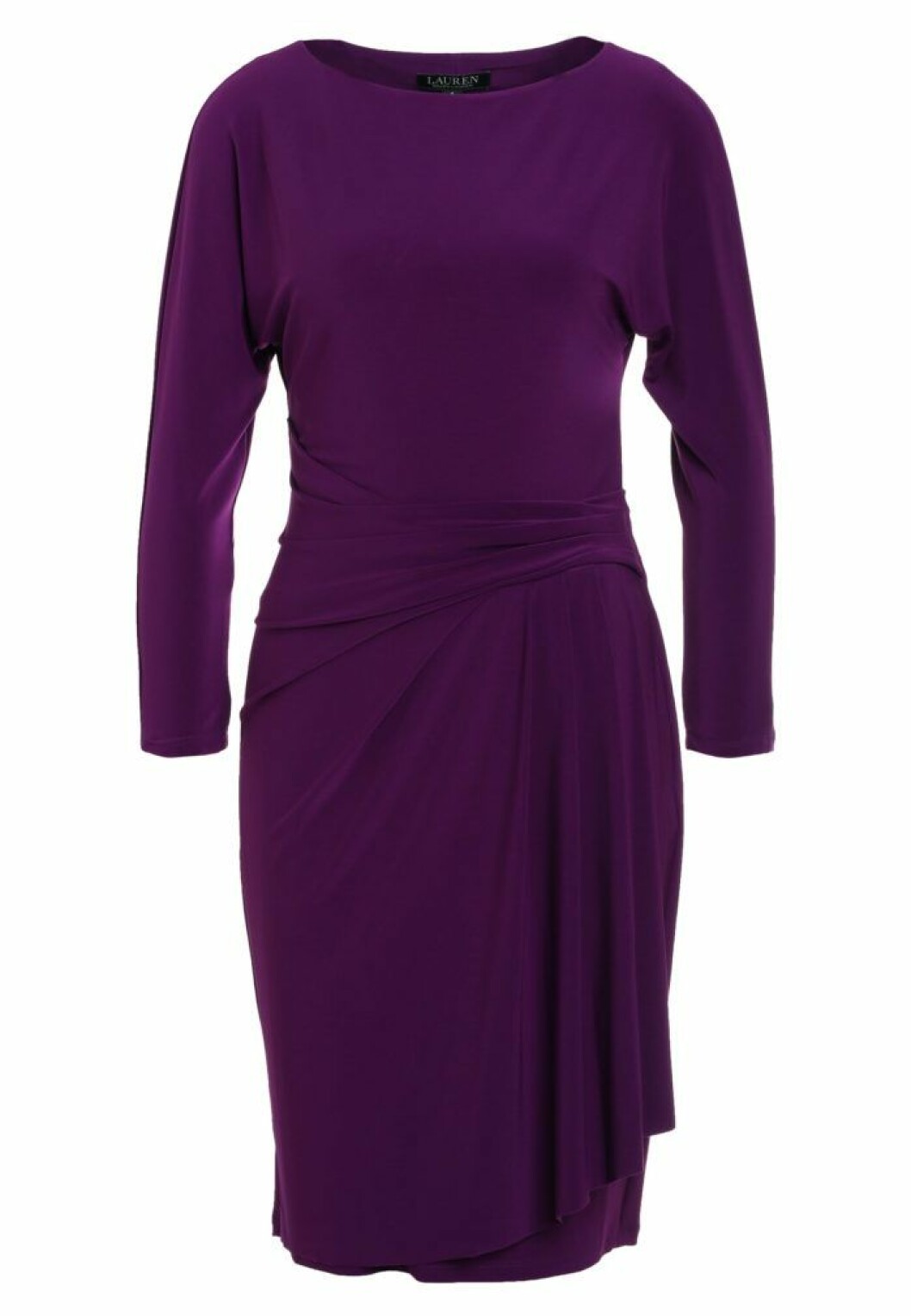 Lila klänning från <a href="https://apprl.com/sv/pd/4Vbe/" target="_blank" rel="noopener">Ralph Lauren</a>.