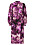 lila klänning med blommönster med puffärm från ellos collection