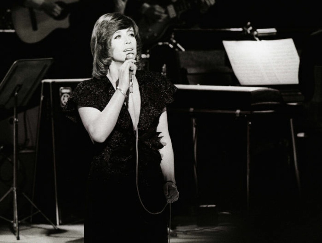 Barbro ”Lill-Babs” Svensson 1973. Bild: IBL Bildbyrå
