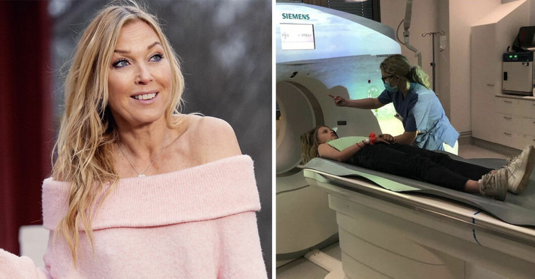 Linda Lindorff om oron efter dotterns olycka.