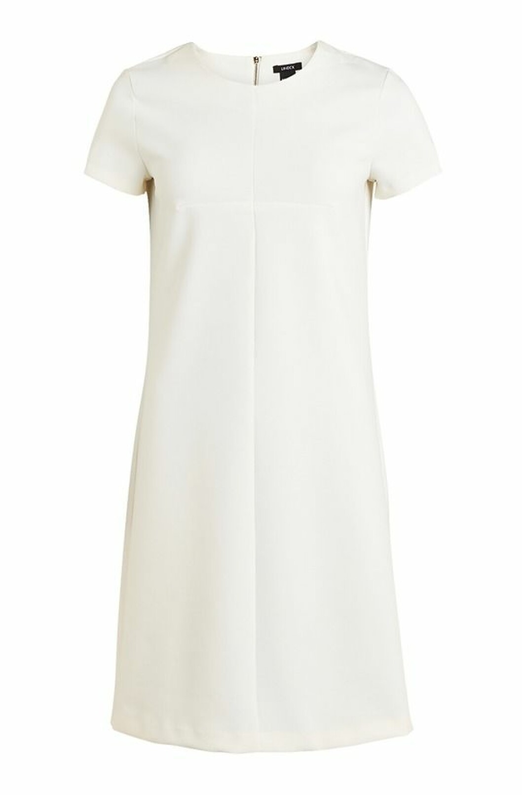 <a href="http://www.lindex.com/se/dam/oeverdelar/klaenningar/7424201/Kortaermad-klaenning/?styleId=83281092" target="_blank">Strikt</a>, 299 kr, Lindex. vit-strikt-klanning-lindex