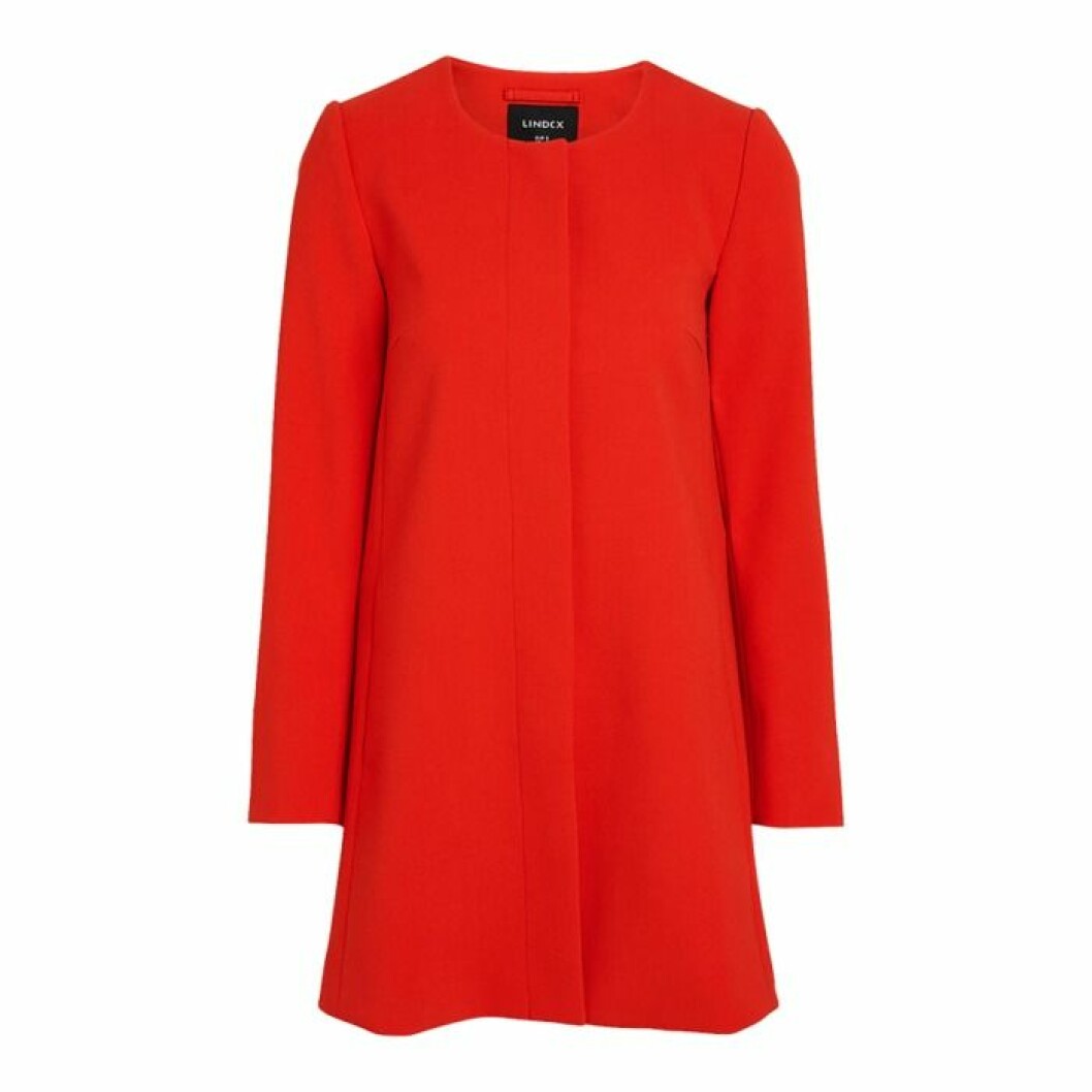 <a href="http://www.lindex.com/se/dam/oeverdelar/ytterplagg/7477160/Kappa/?styleId=90682824">Färgstark</a>, 799 kr, Lindex. fargstark-lindex