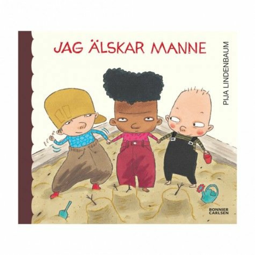 Omslag Jag älskar Manne Omslag Jag älskar Manne