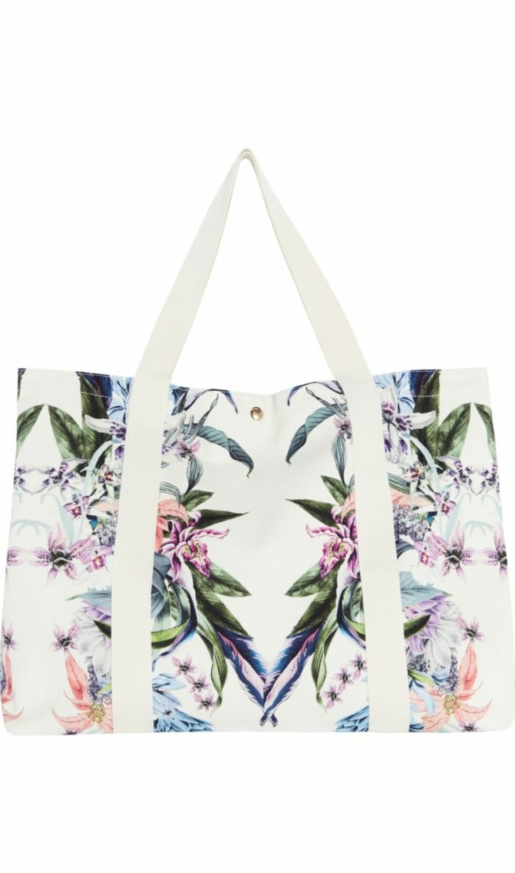 Strandväska med blommönster By Malina