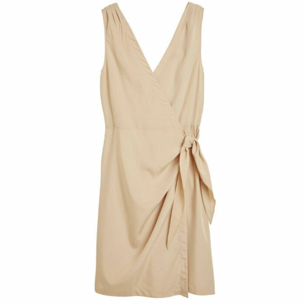 Beige klänning