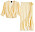 gult matchande set med topp och kjol från lindex