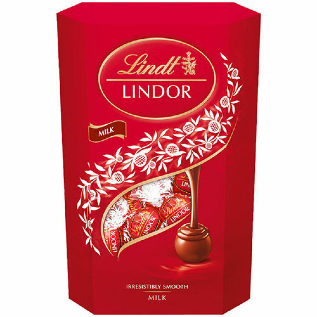Lindt choklad i julklapp