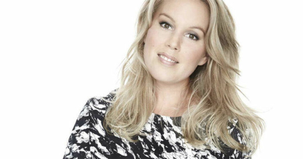 Lisa M Stenberg, författare till boken ”Bli vän med din pms”. Lisa Stenberg, författare till boken ”Bli vän med din pms”.