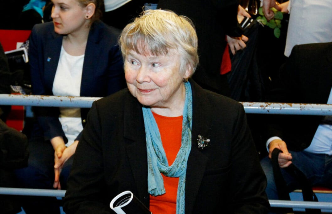Lisbeth Palme blev 87 år gammal. Foto: IBL Lisbeth Palme dog 2018.