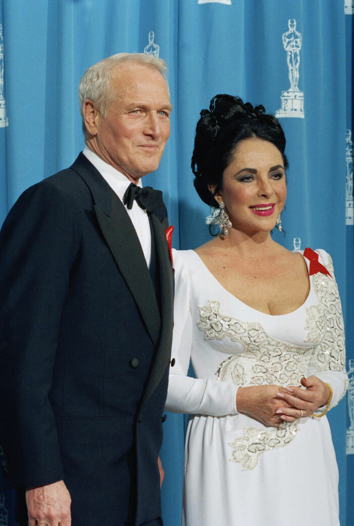 Elizabeth Taylor och Paul Newman 1992