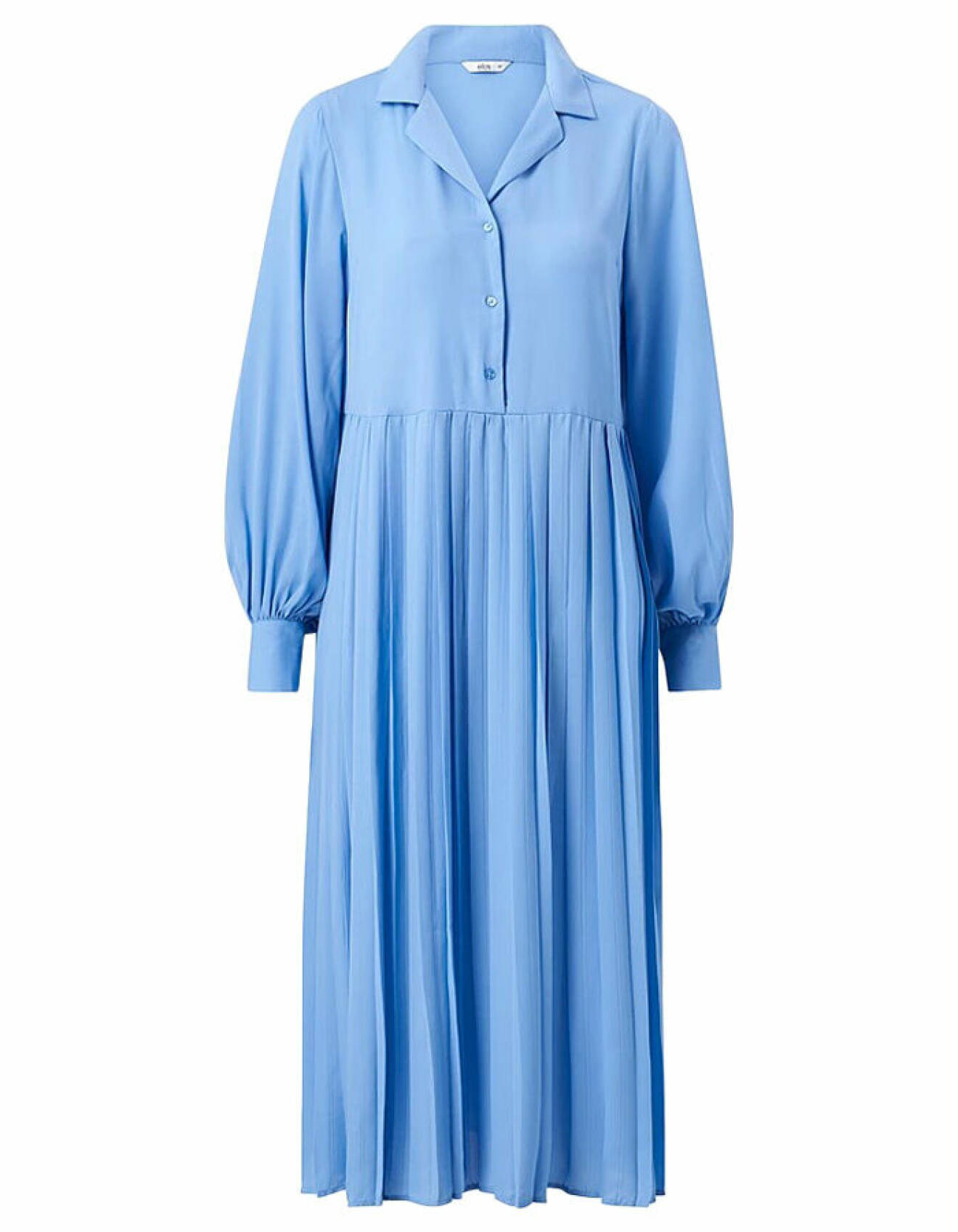 ljusblå skjortklänning från ellos collection