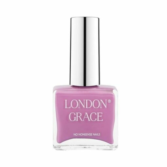 rosalila nagellack från london grace