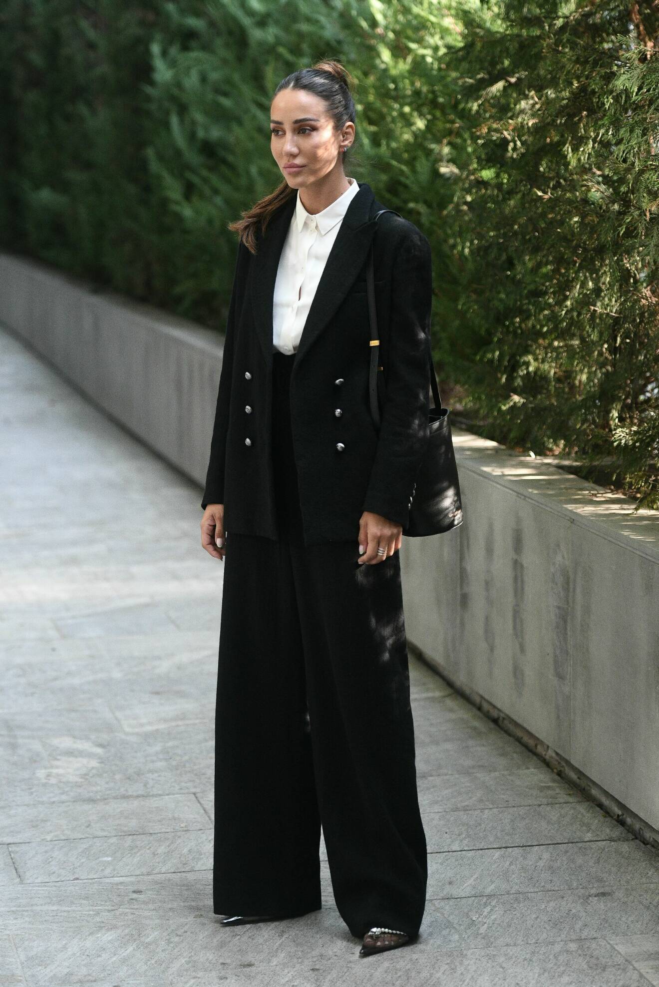 Klassisk stil ger lyxig look på modeveckan i Milano