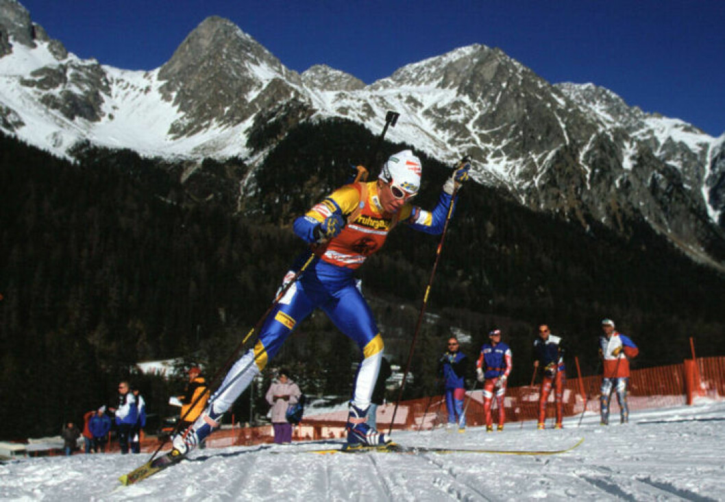 Karriären gav två OS-medaljer och 13 VM-medaljer. Magdalena Forsberg vann Världscupen i skidskytte sex år i rad mellan 1997 och 2002 och är fyrfaldig vinnare av Jerringpriset. Bild: IBL