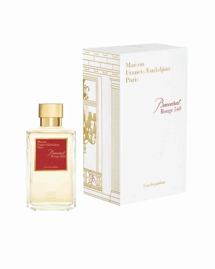 en av världens mest hyllade parfymer baccarat rouge 540