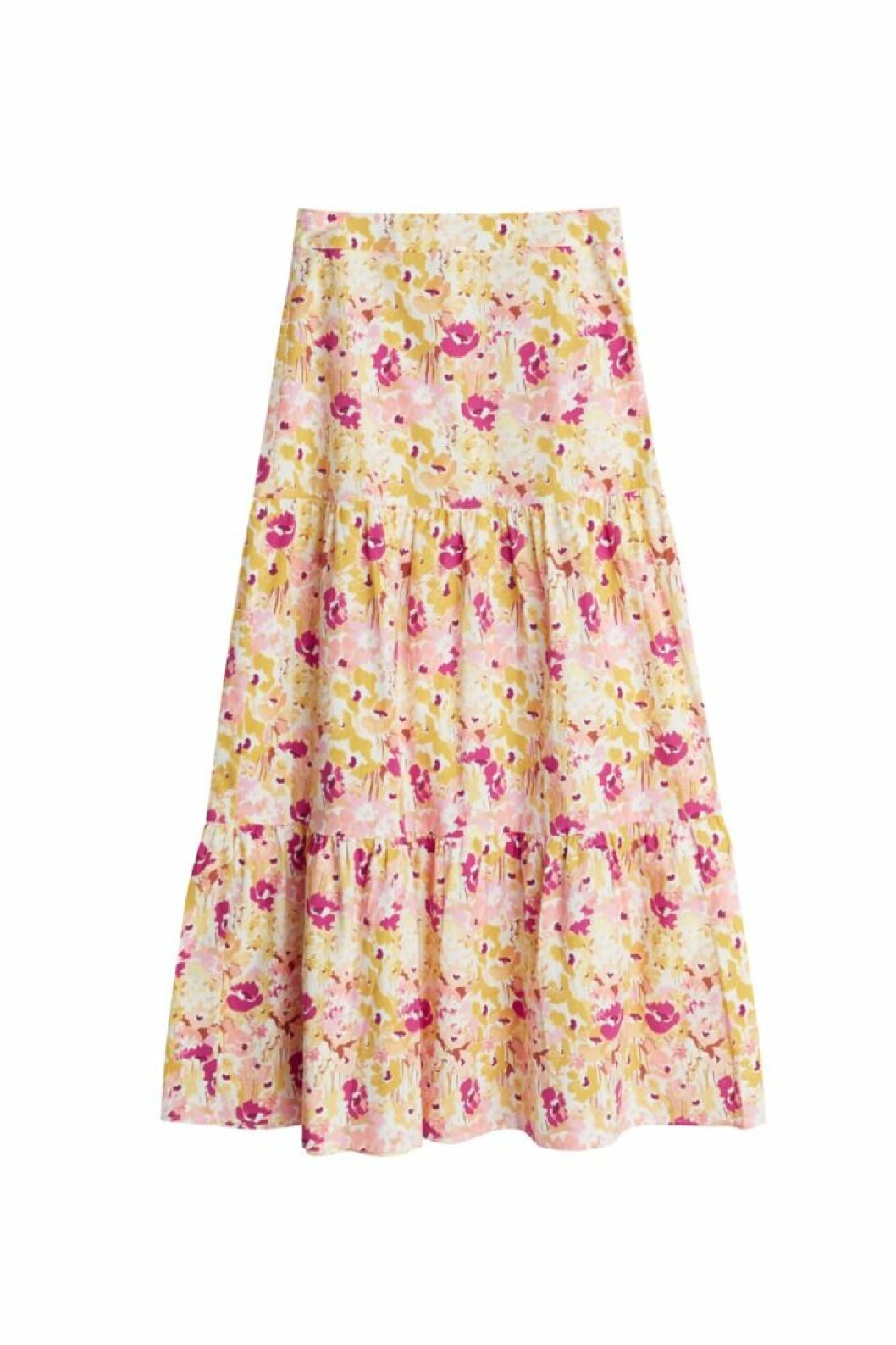 Maja Nilsson Lindelöf släpper kollektion med Gina tricot – blommig kjol