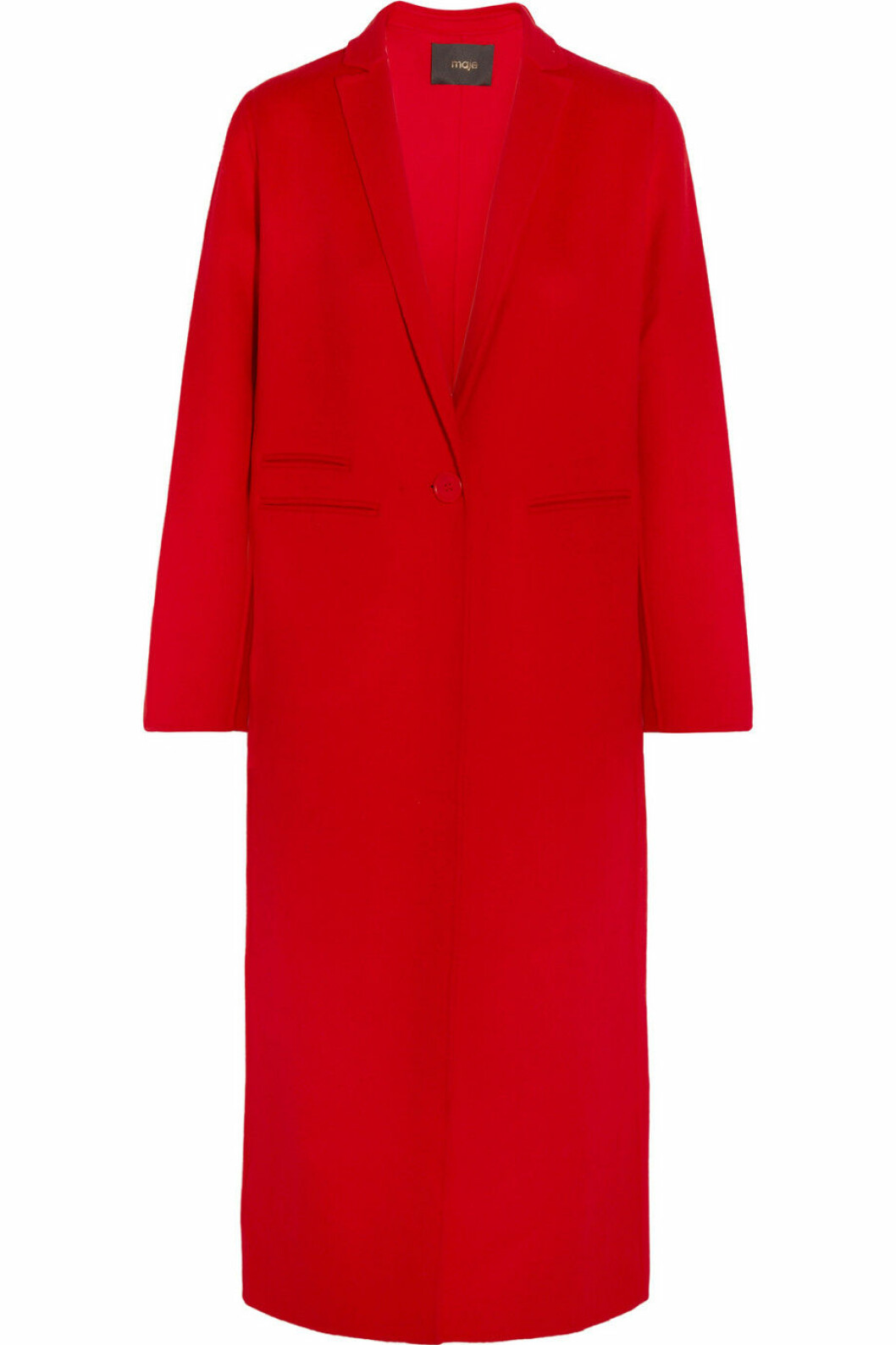 <a href="https://www.net-a-porter.com/se/en/product/760858/maje/wool-blend-coat">Färgstark</a>, 4 500 kr, Maje/www-net-a-porter.com Perfekt för dig som vill sticka ut i din höstjacka. fargstark-kappa-maje-net-a-porter