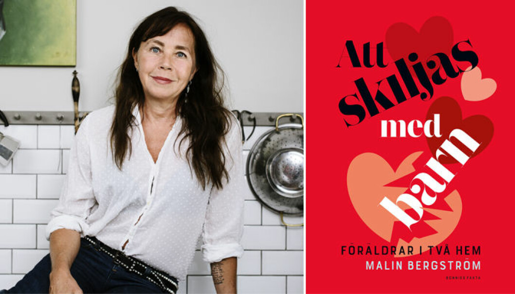 Malin Bergström har skrivit boken ”Att skiljas med barn – Föräldrar i två hem”. Foto: Stefan Tell, Bonnier Fakta Malin Bergström har skrivit boken "Att skiljas med barn – Föräldrar i två hem"